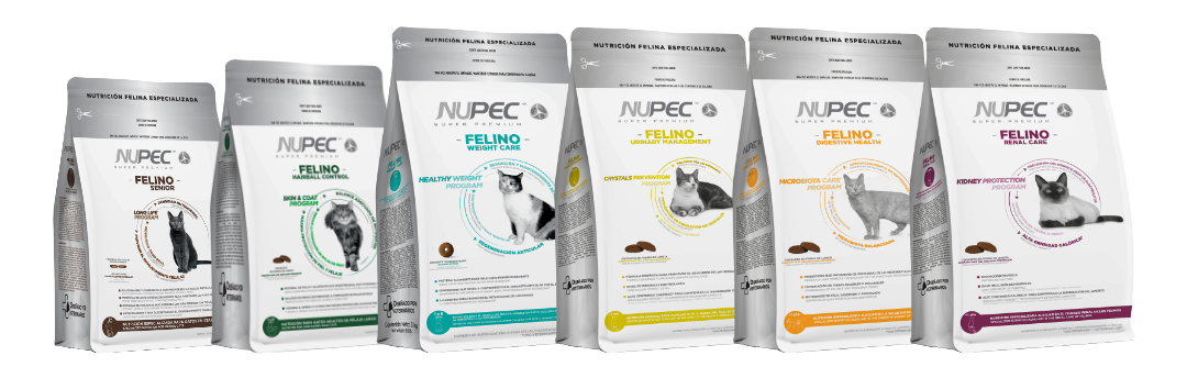 NUPEC Nutrición Felina Especializada