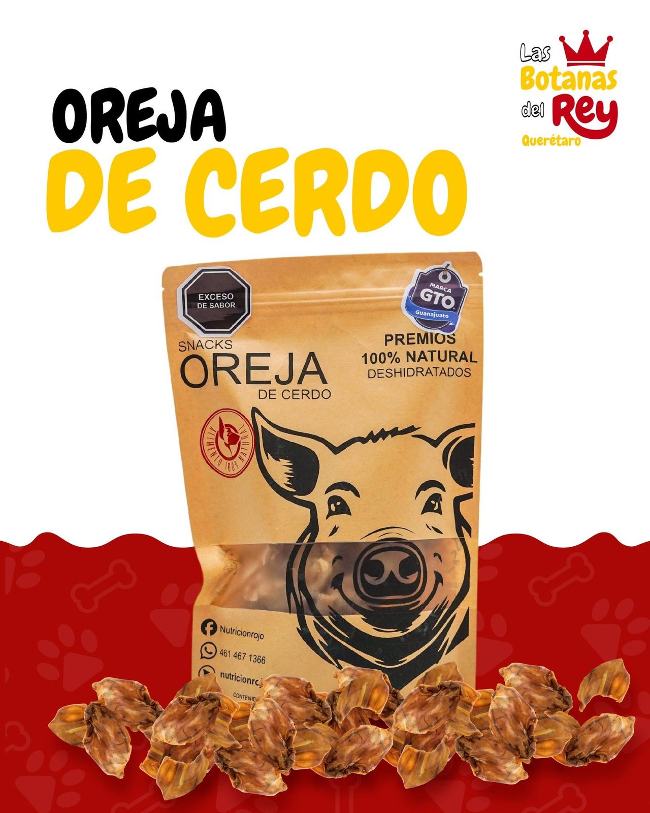Snacks Oreja de Cerdo